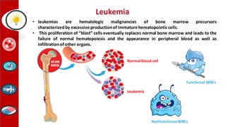 Leukemia.pdf blood disorders cancerous ppt | PDF