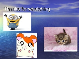 Thanks for whatchingThanks for whatching
 