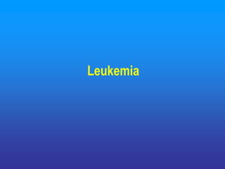 Leukemia Acute Lymphoblastic Leukemia Pediatrics Final Pptx