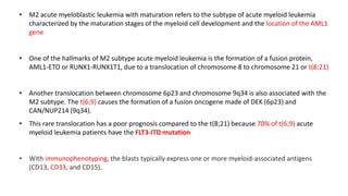 Acute Myeloid Leukemia | PPTX
