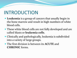 Leukemia & lymphoma | PPTX