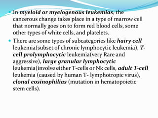 Leukemia & lymphoma | PPTX