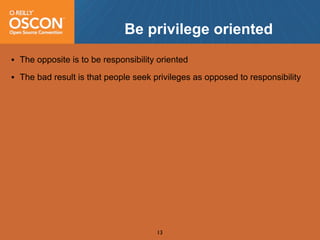 OSCON 2008: Open Source Community Antipatterns
