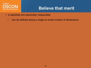 OSCON 2008: Open Source Community Antipatterns