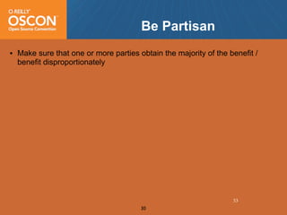 OSCON 2008: Open Source Community Antipatterns