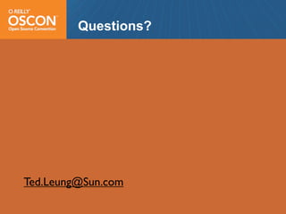 OSCON 2008: Open Source Community Antipatterns