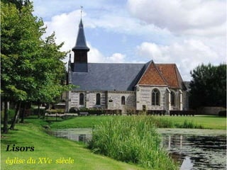 Lisors   église   du   XVe   siècle   