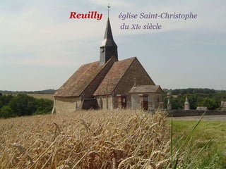 Reuilly   église   Saint-Christophe   .  du   XIe   siècle 