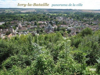 Ivry-la-Bataille  panorama de la ville 