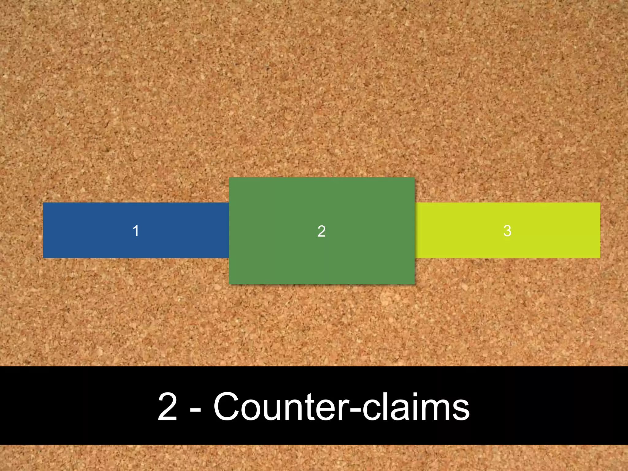 2 - Counter-claims213