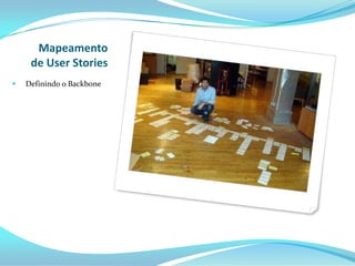 Mapeamento
de User Stories
 Definindo o Backbone
 