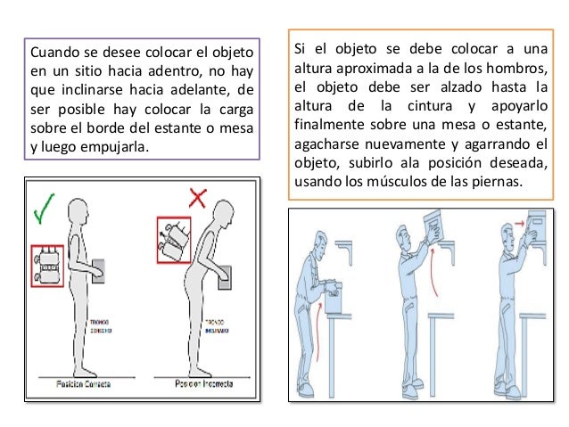Diapositiva de Levantamiento de objetos