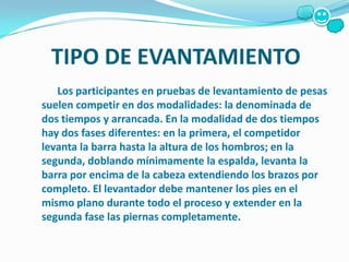 Levantamiento De Pesas Olimpicas