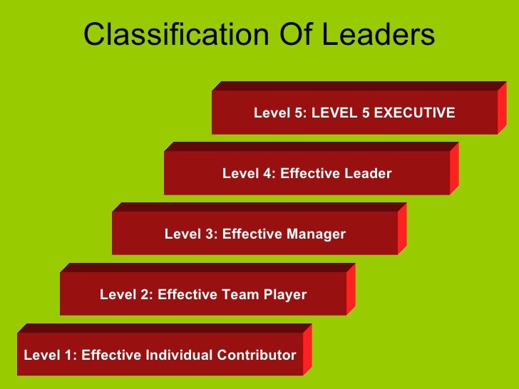 level 5 leadership