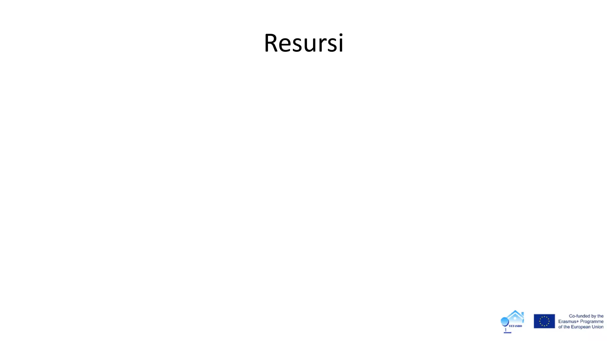 Resursi
 