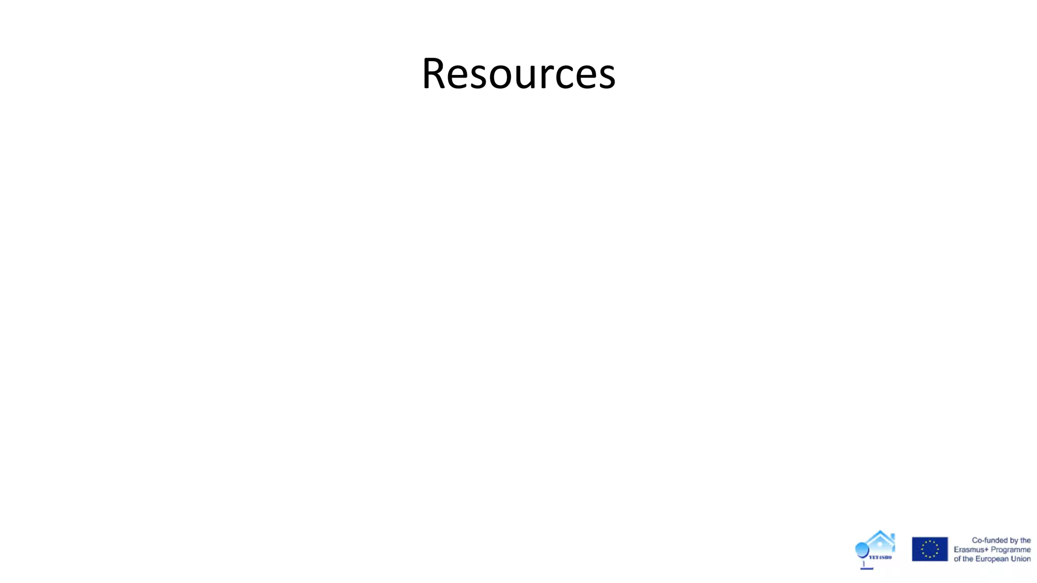 Resources
 