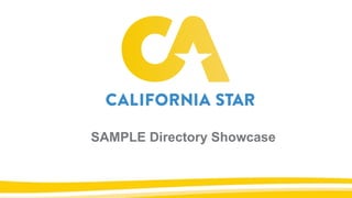 SAMPLE Directory Showcase
 