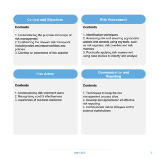 Fundamentals of Enterprise Risk Management Level 1 | PDF