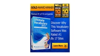 Essential GRE Words: Level 1 lesson 4