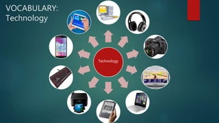 Technology
VOCABULARY:
Technology
 