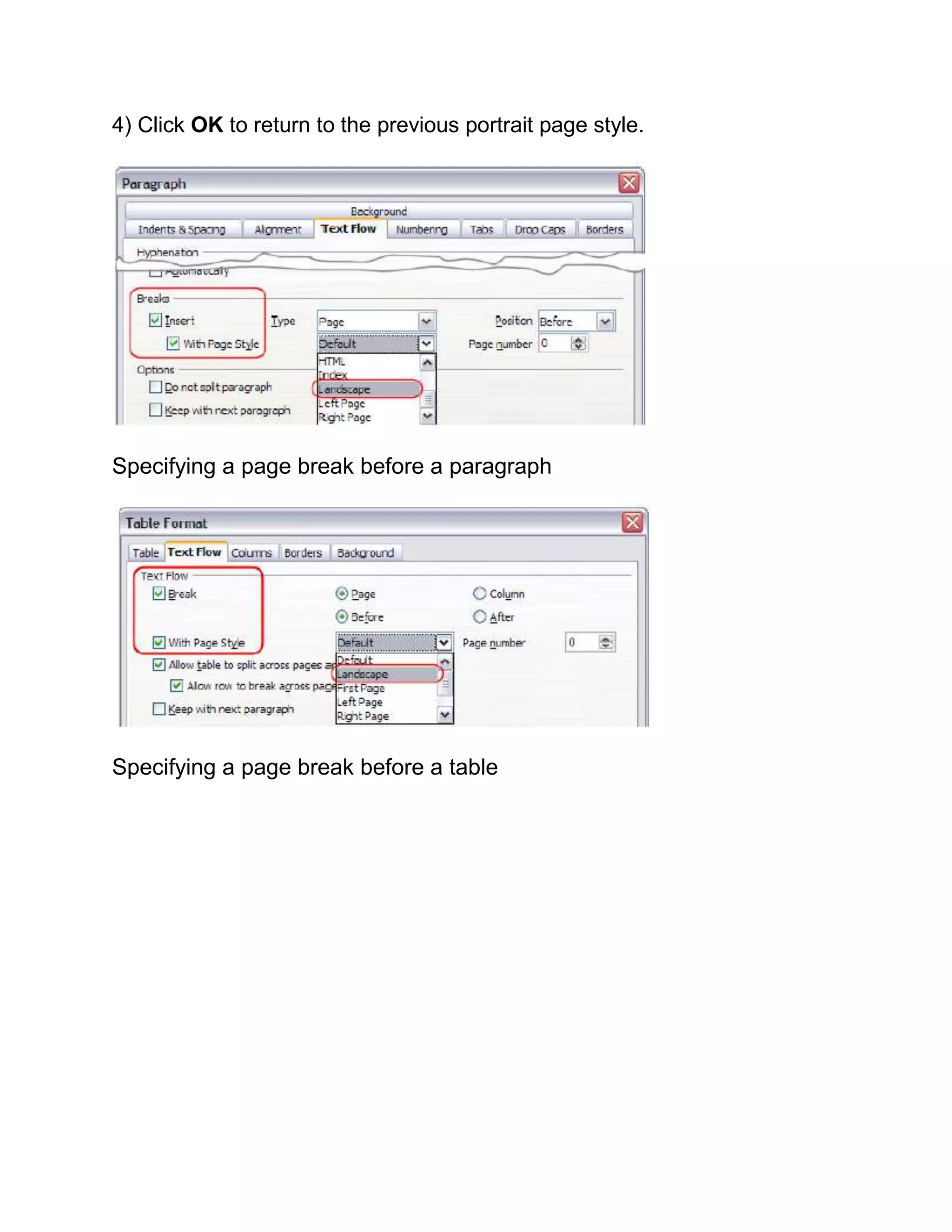 Open Office Writer : Level1 