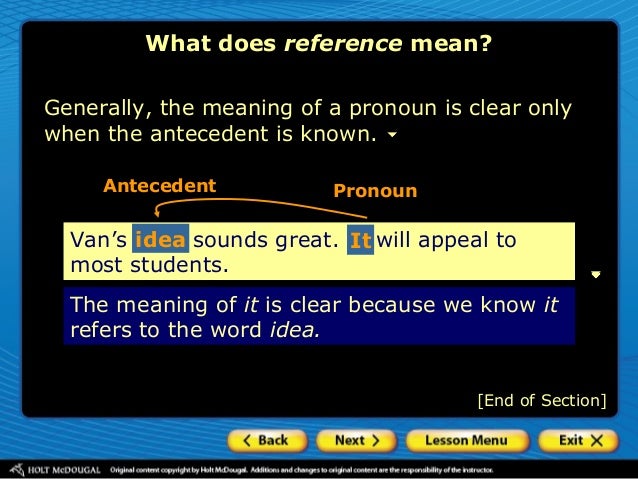 Grammar Notes Pronouns Grammar Notes Pronouns