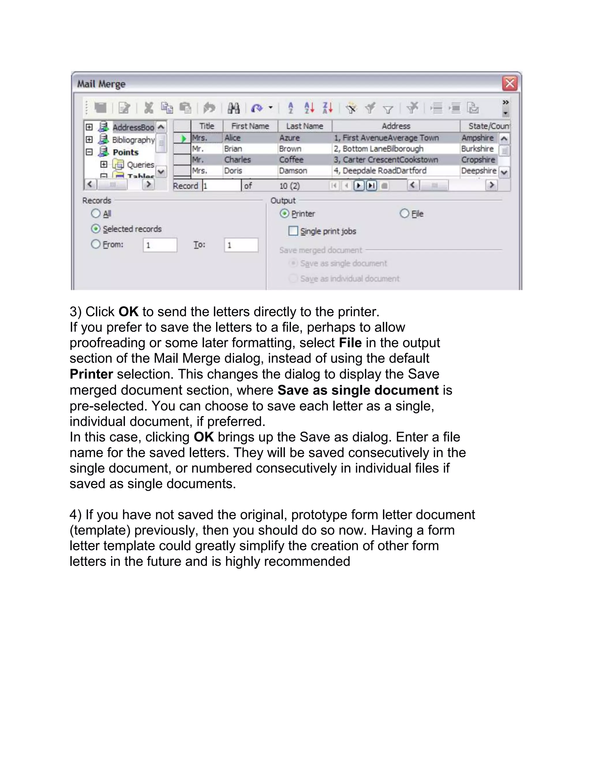 Open Office Writer : Level2 