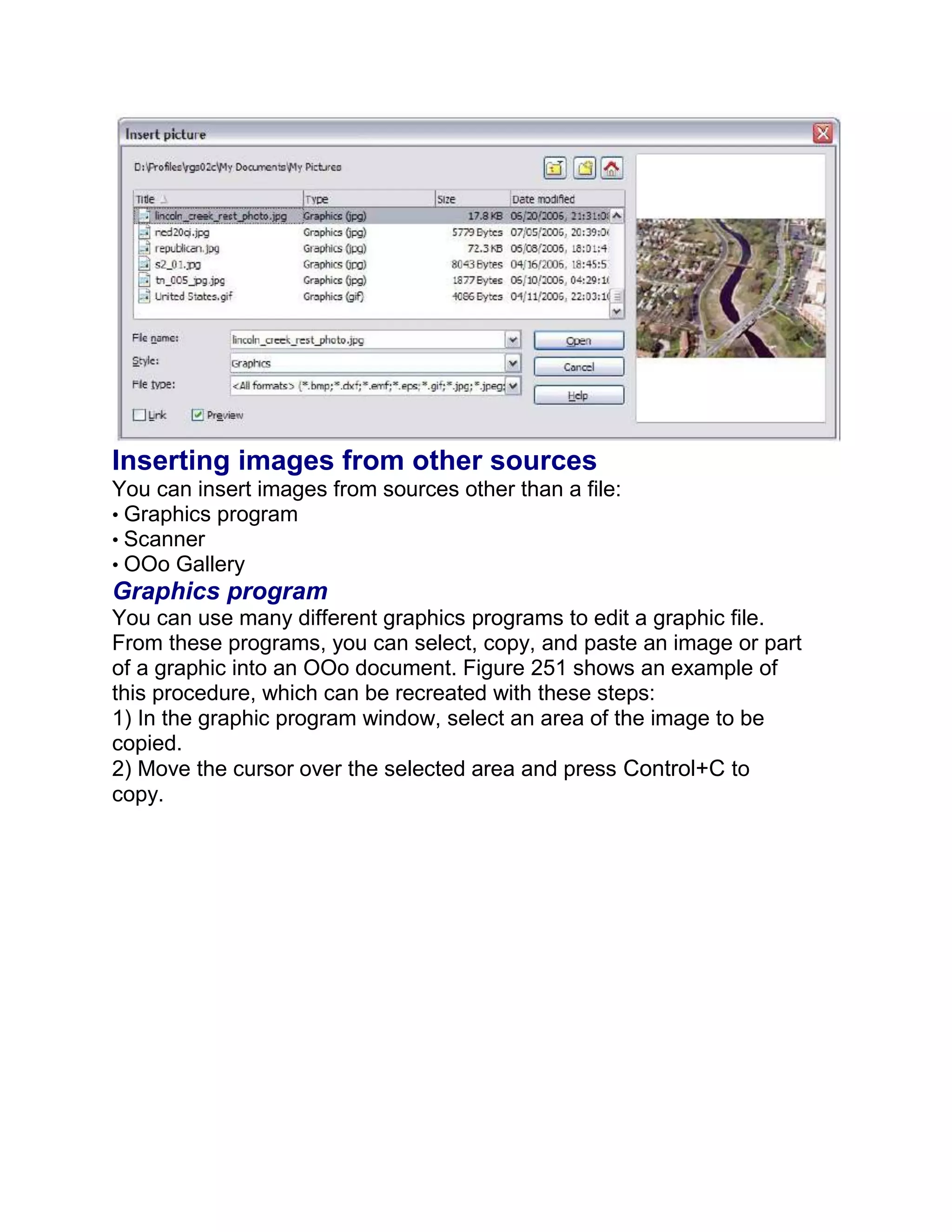 Open Office Writer : Level2 