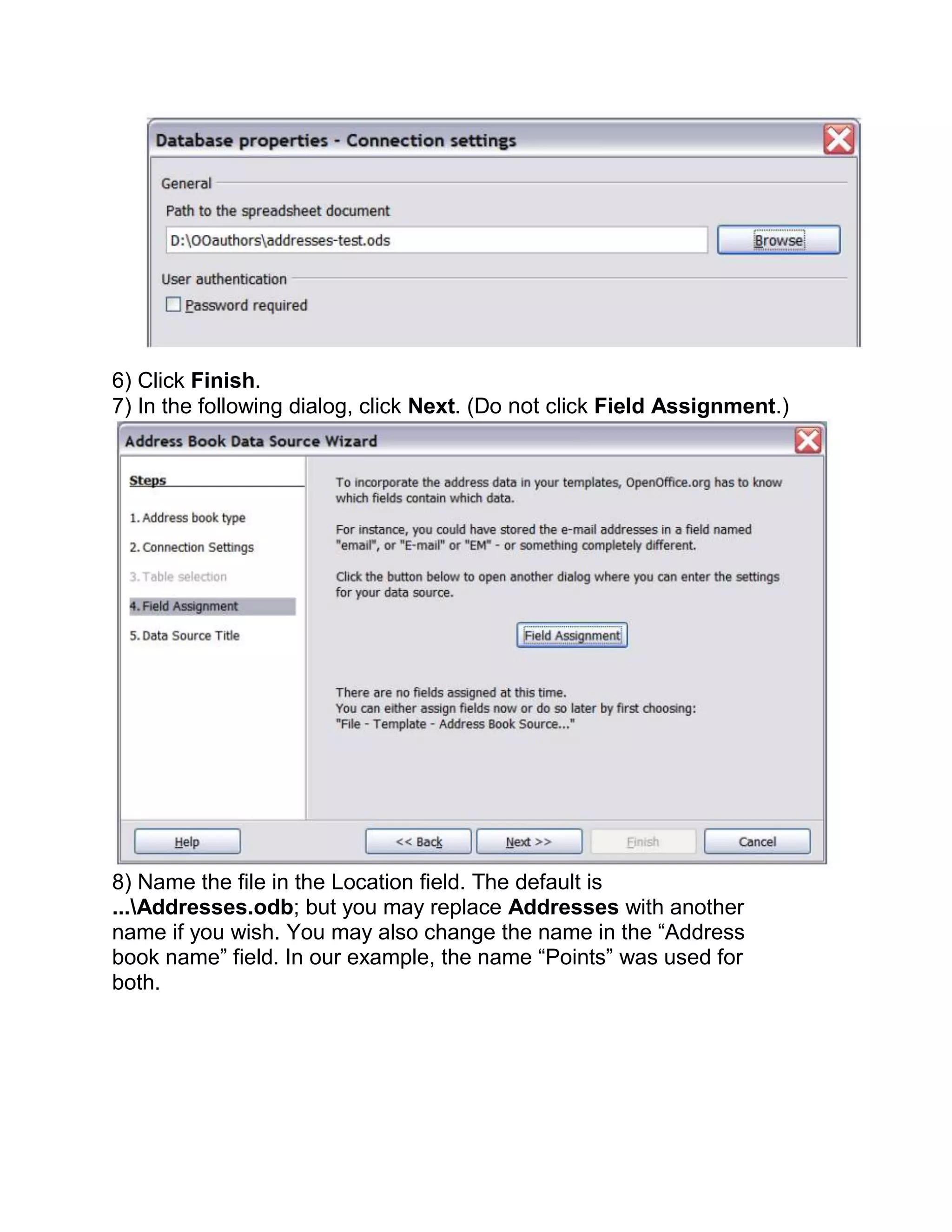 Open Office Writer : Level2 