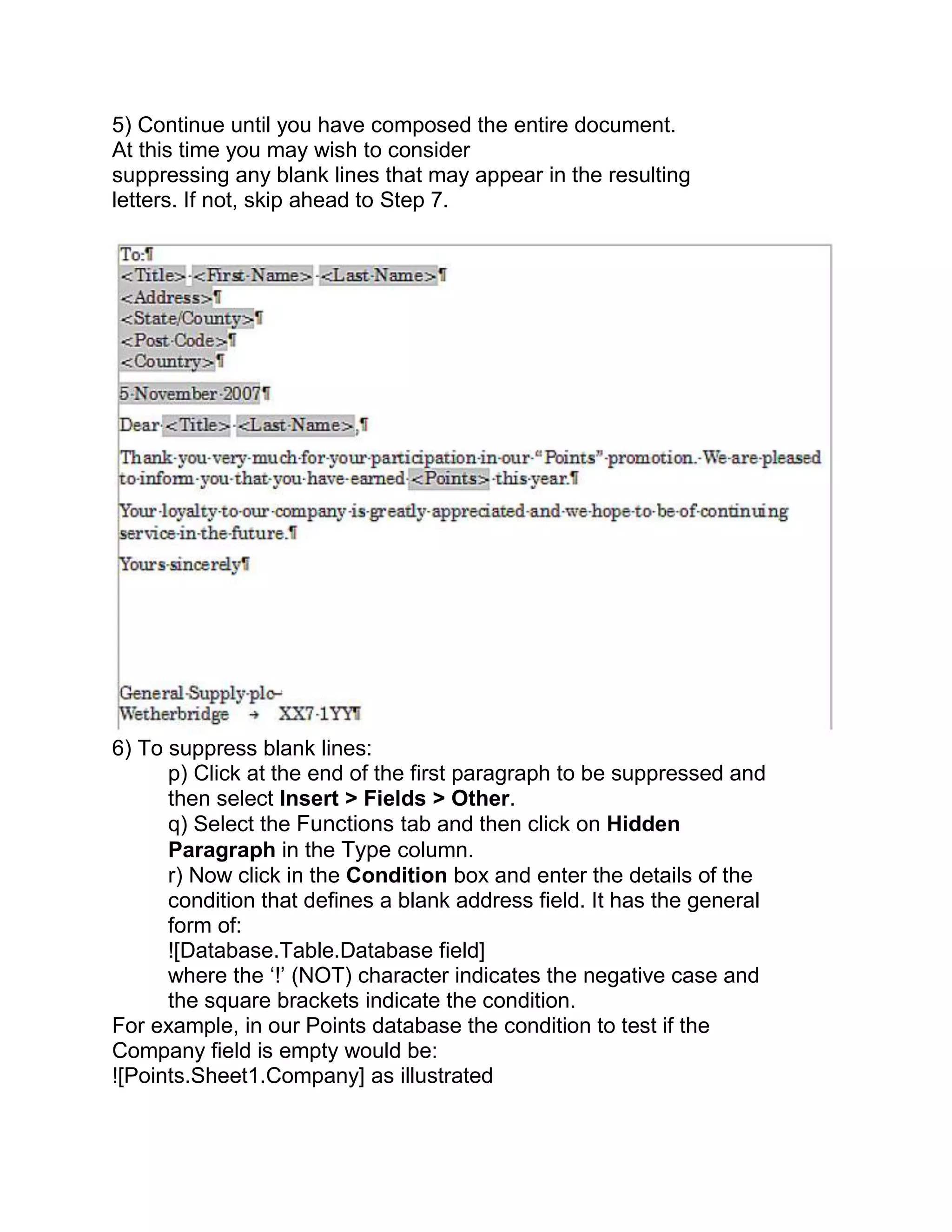 Open Office Writer : Level2 