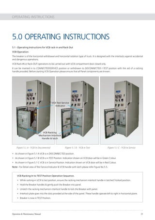 Vcbb Racking Level 3 ais-manual-12kv | PDF