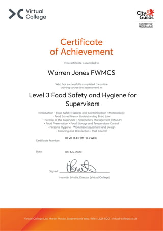 Level 3 Food Safety and Hygiene for Supervisors.pdf