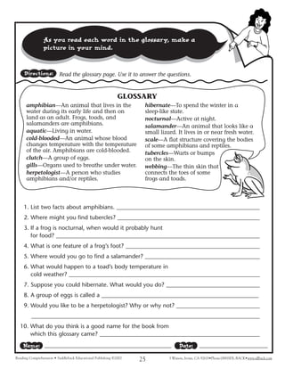 Reading comprehension level four for english languange | PDF