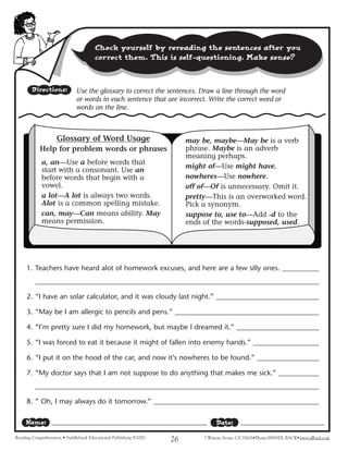 Reading comprehension level four for english languange | PDF