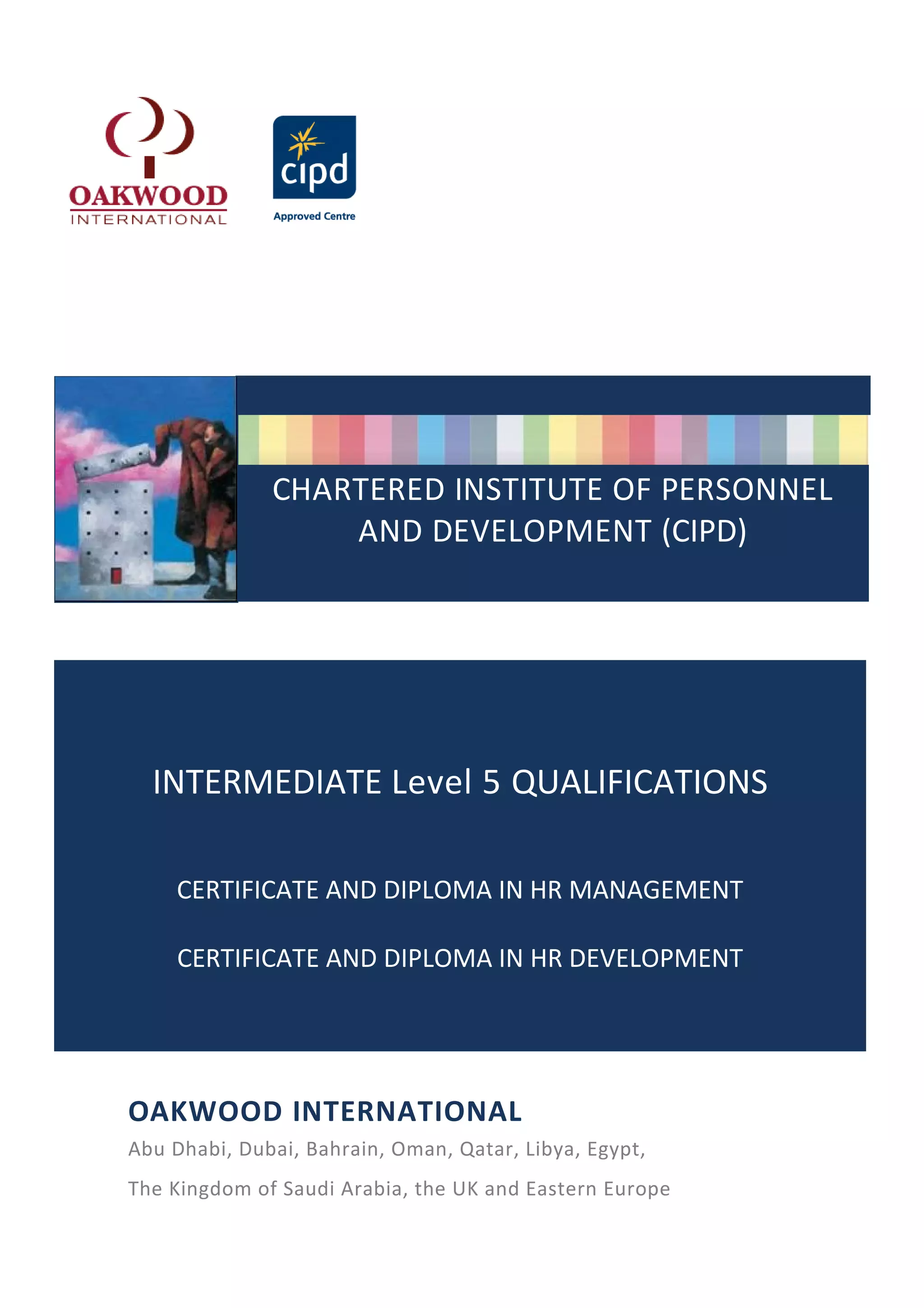 Level 5 cipd brochure final | DOC