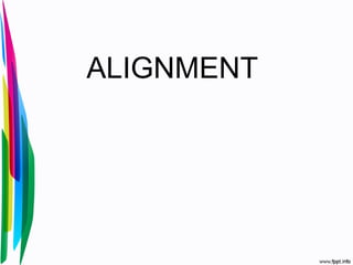 Leveling and aligning | PPT