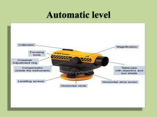 Automatic level
 