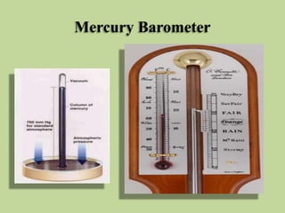 Mercury Barometer
 