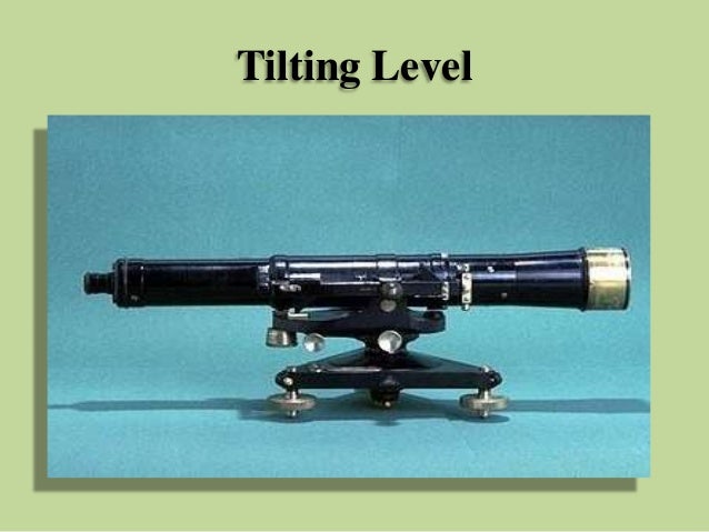 diagram tilting of level Levelling
