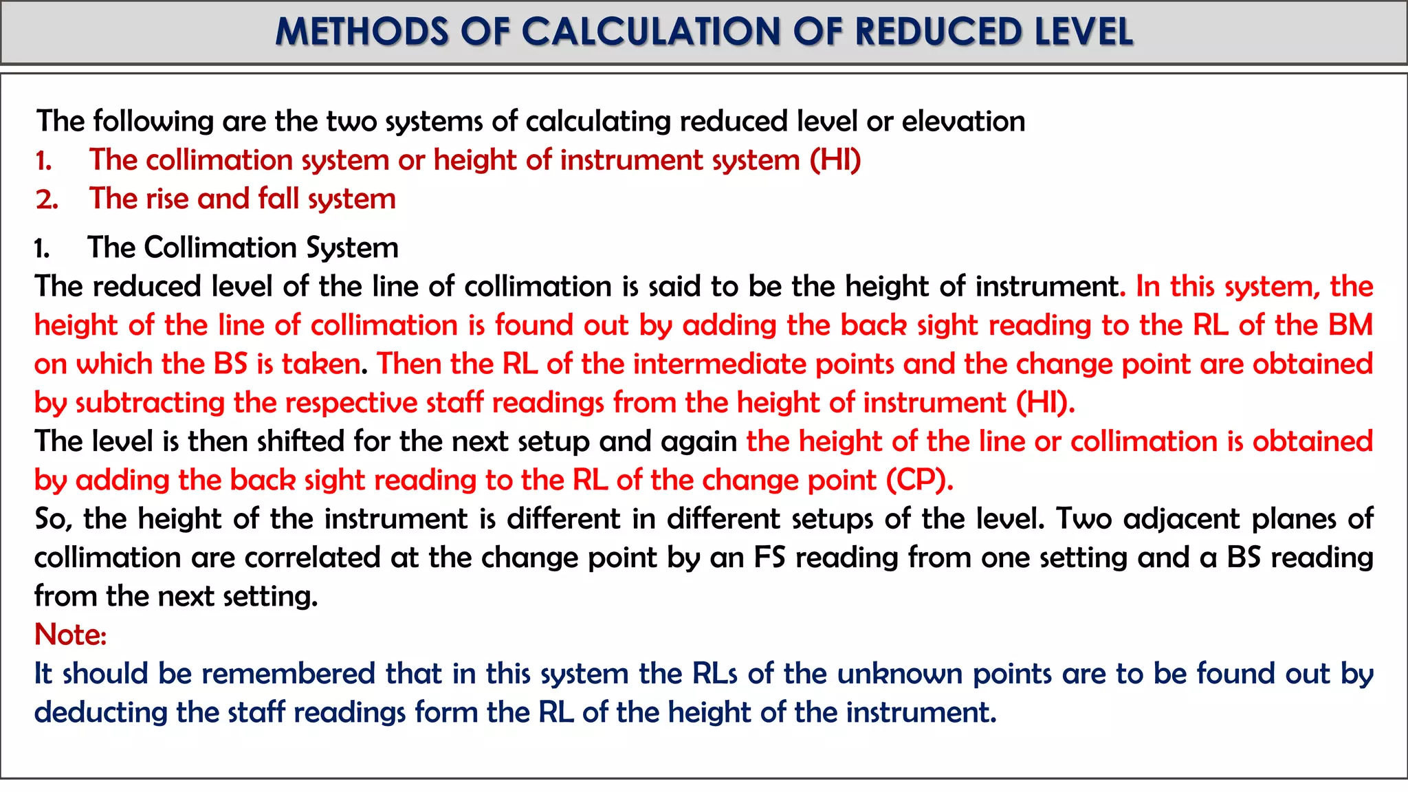Levelling in Surveying | PDF
