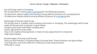Dumpy Level Readings Levelling is the branch of surveying helps in designing engineering ...