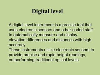 level survey types terminology lingsurvey_.pptx