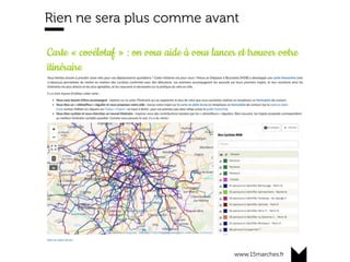 www.15marches.fr
Rien ne sera plus comme avant
 