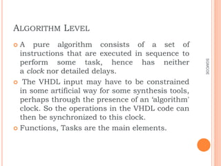 Level of abstraction | PPTX