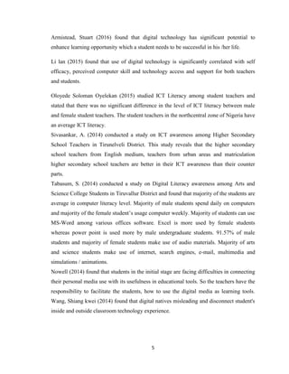 Level of digital literacy among teacher trainees in odisha | PDF