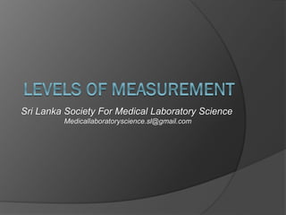 Sri Lanka Society For Medical Laboratory Science
Medicallaboratoryscience.sl@gmail.com
 