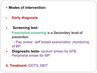 level of preventionCommunity Health Nursing BSc V Sem .pptx