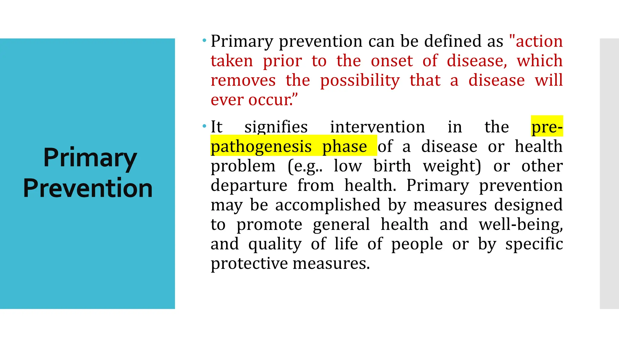 Health Promotion and Levels of Prevention.pptx