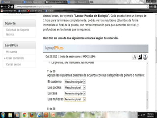 simulacro de lenguaje