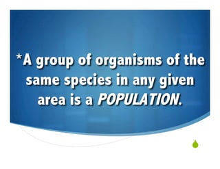 Levels Of Bio Organization